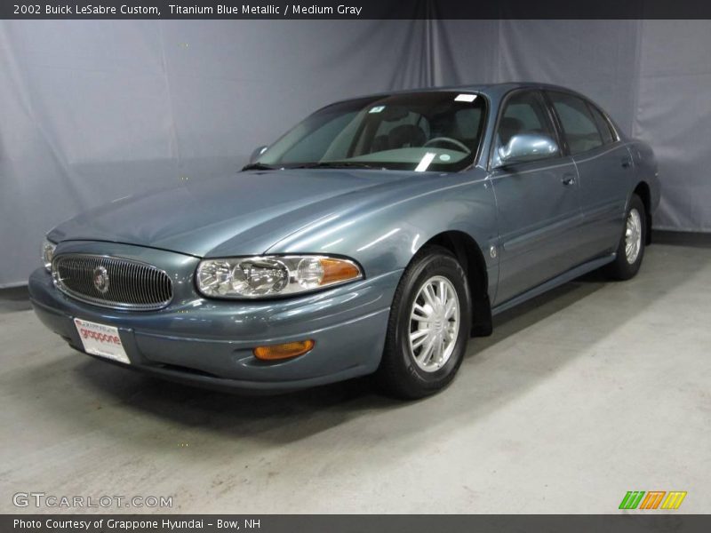 Titanium Blue Metallic / Medium Gray 2002 Buick LeSabre Custom