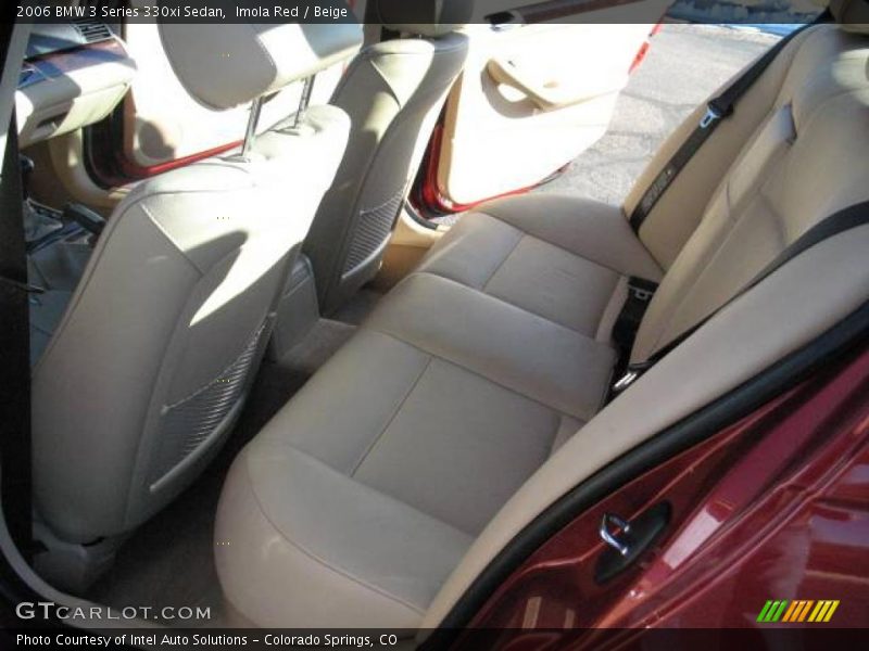 Imola Red / Beige 2006 BMW 3 Series 330xi Sedan