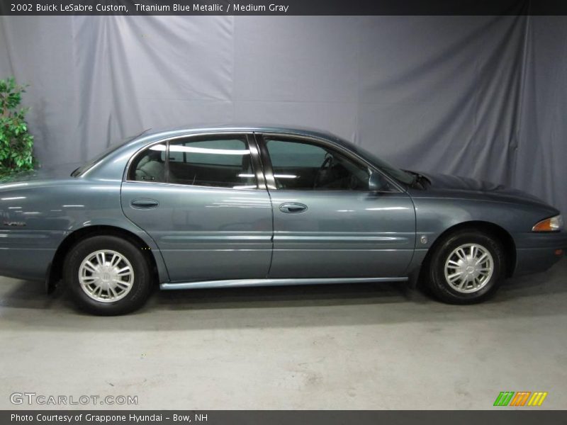 Titanium Blue Metallic / Medium Gray 2002 Buick LeSabre Custom