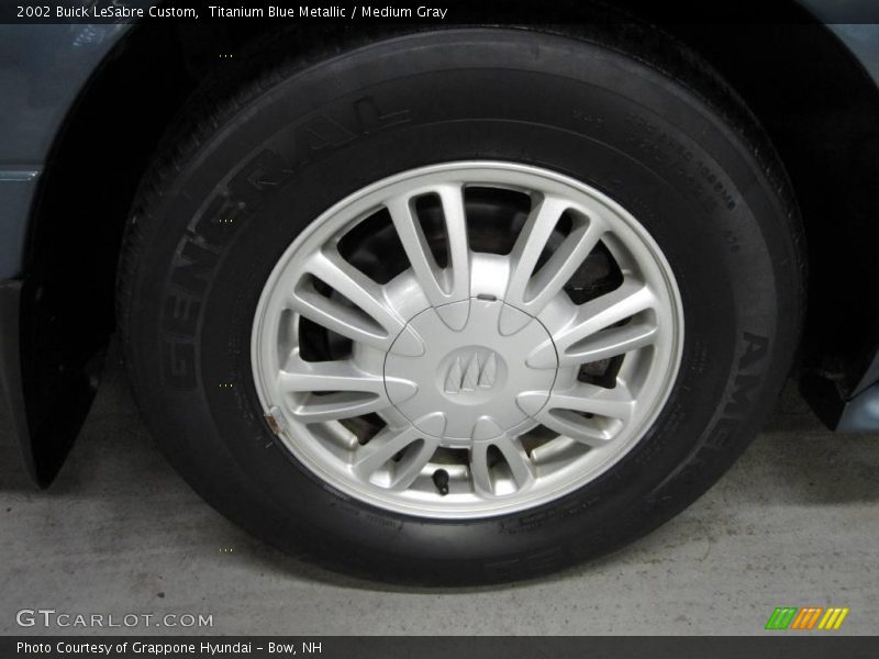 Titanium Blue Metallic / Medium Gray 2002 Buick LeSabre Custom