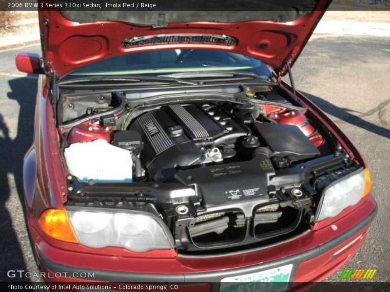 Imola Red / Beige 2006 BMW 3 Series 330xi Sedan