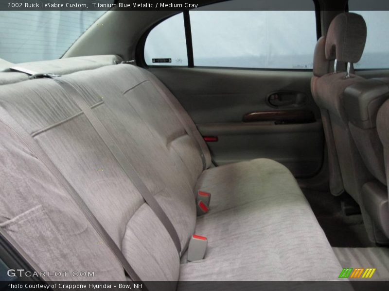 Titanium Blue Metallic / Medium Gray 2002 Buick LeSabre Custom