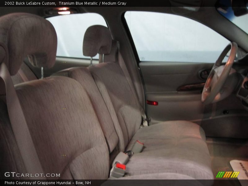 Titanium Blue Metallic / Medium Gray 2002 Buick LeSabre Custom