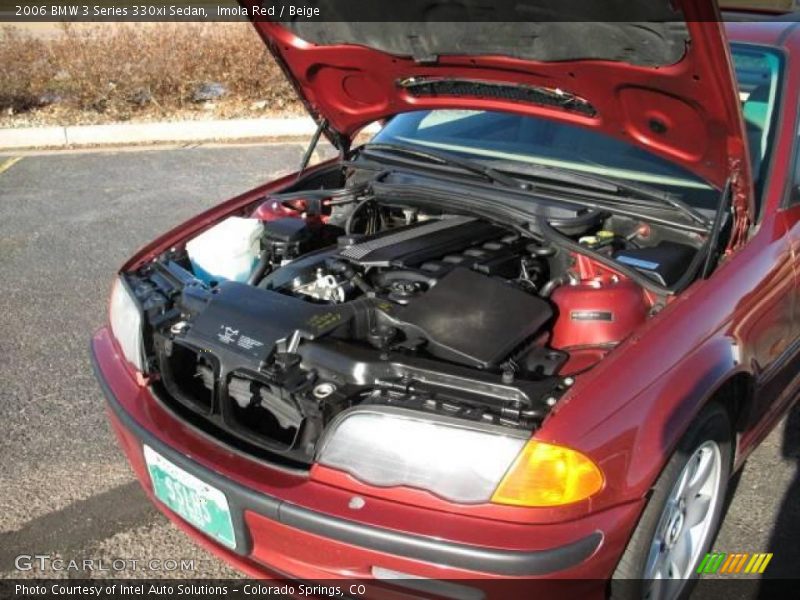 Imola Red / Beige 2006 BMW 3 Series 330xi Sedan