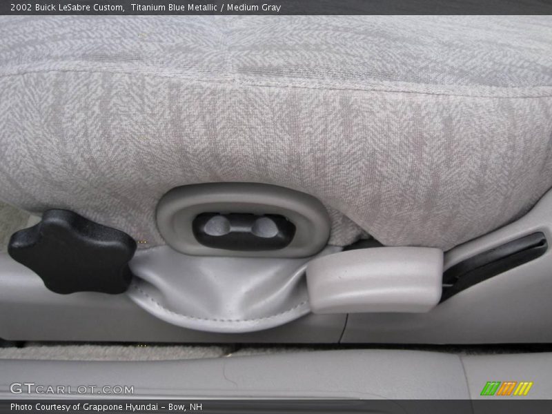 Titanium Blue Metallic / Medium Gray 2002 Buick LeSabre Custom
