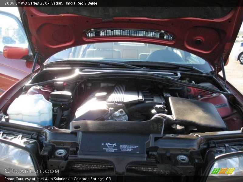 Imola Red / Beige 2006 BMW 3 Series 330xi Sedan
