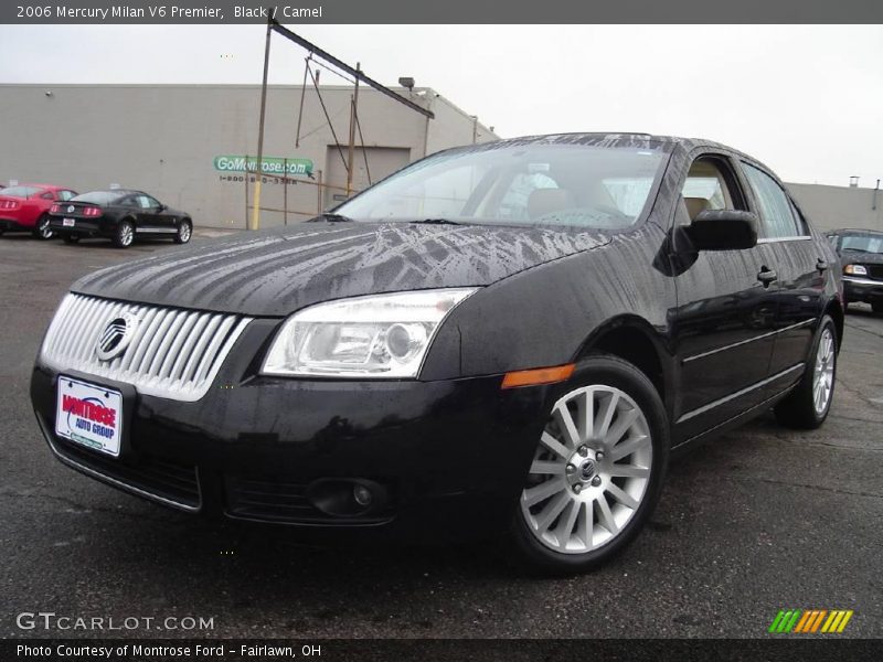 Black / Camel 2006 Mercury Milan V6 Premier