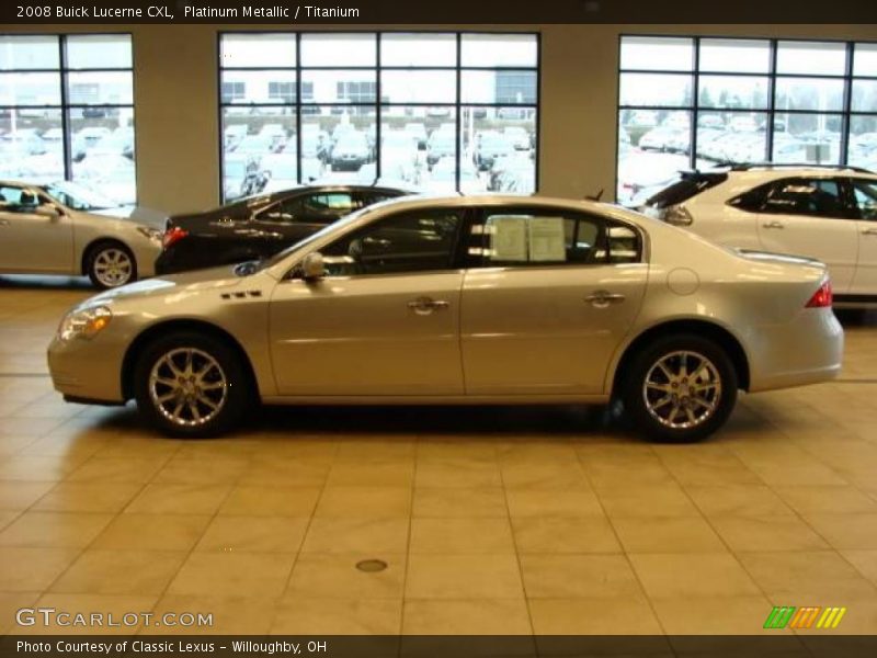 Platinum Metallic / Titanium 2008 Buick Lucerne CXL