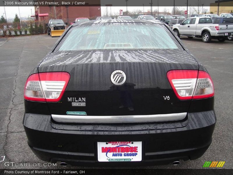 Black / Camel 2006 Mercury Milan V6 Premier
