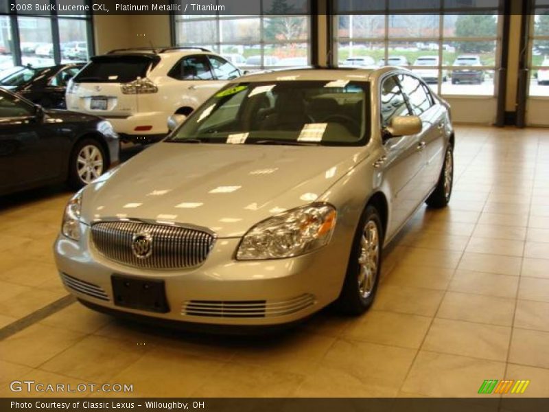 Platinum Metallic / Titanium 2008 Buick Lucerne CXL