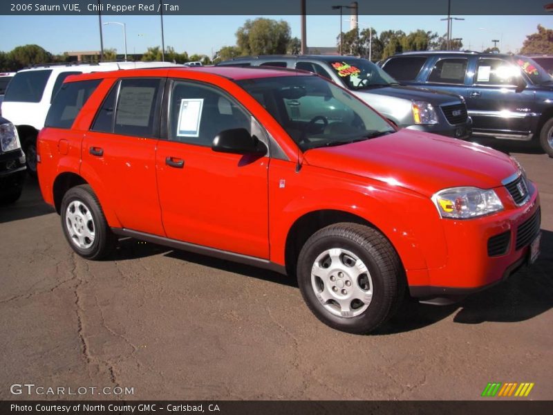 Chili Pepper Red / Tan 2006 Saturn VUE