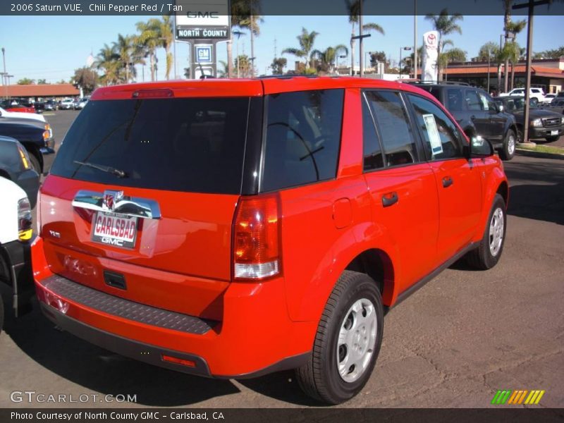 Chili Pepper Red / Tan 2006 Saturn VUE