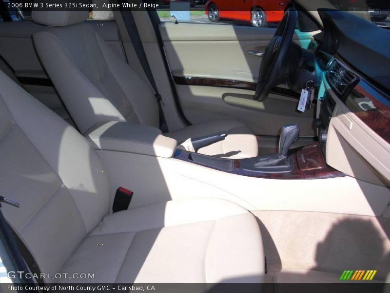 Alpine White / Beige 2006 BMW 3 Series 325i Sedan