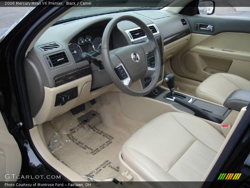 Black / Camel 2006 Mercury Milan V6 Premier