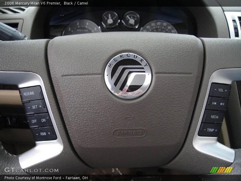 Black / Camel 2006 Mercury Milan V6 Premier