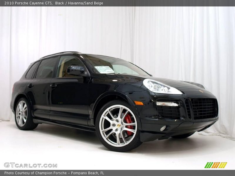 Black / Havanna/Sand Beige 2010 Porsche Cayenne GTS