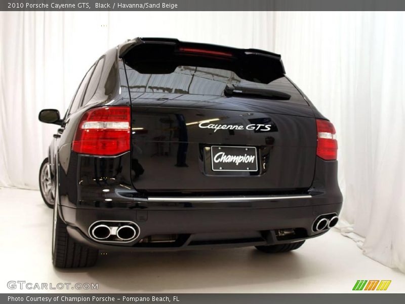 Black / Havanna/Sand Beige 2010 Porsche Cayenne GTS