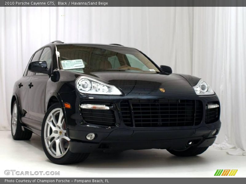 Black / Havanna/Sand Beige 2010 Porsche Cayenne GTS