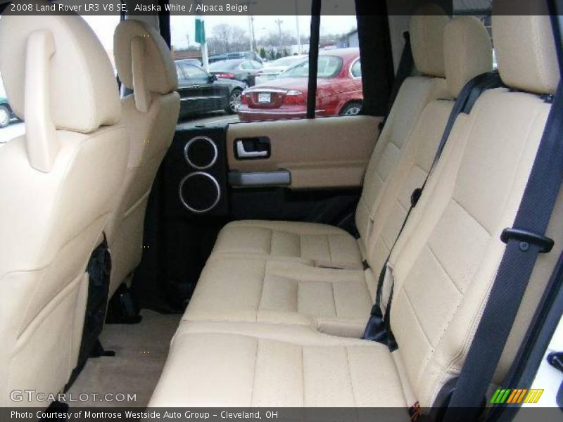 Alaska White / Alpaca Beige 2008 Land Rover LR3 V8 SE
