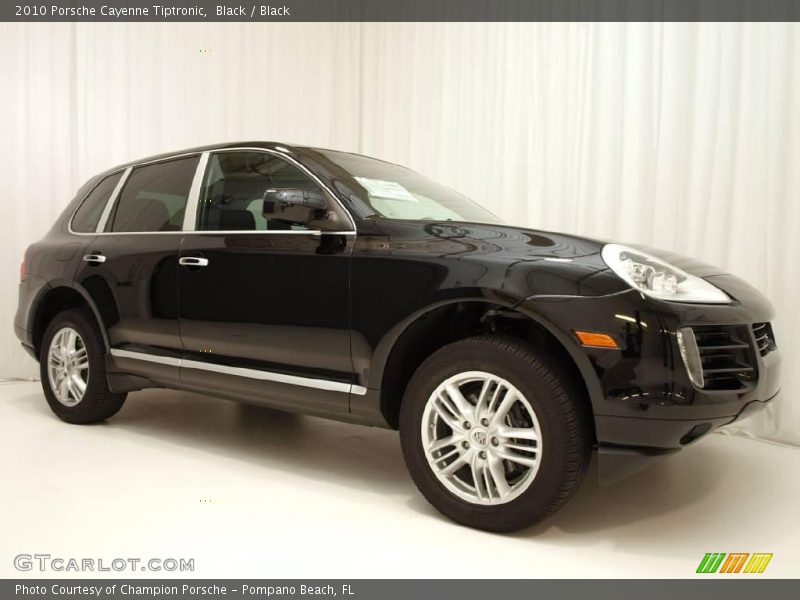Black / Black 2010 Porsche Cayenne Tiptronic