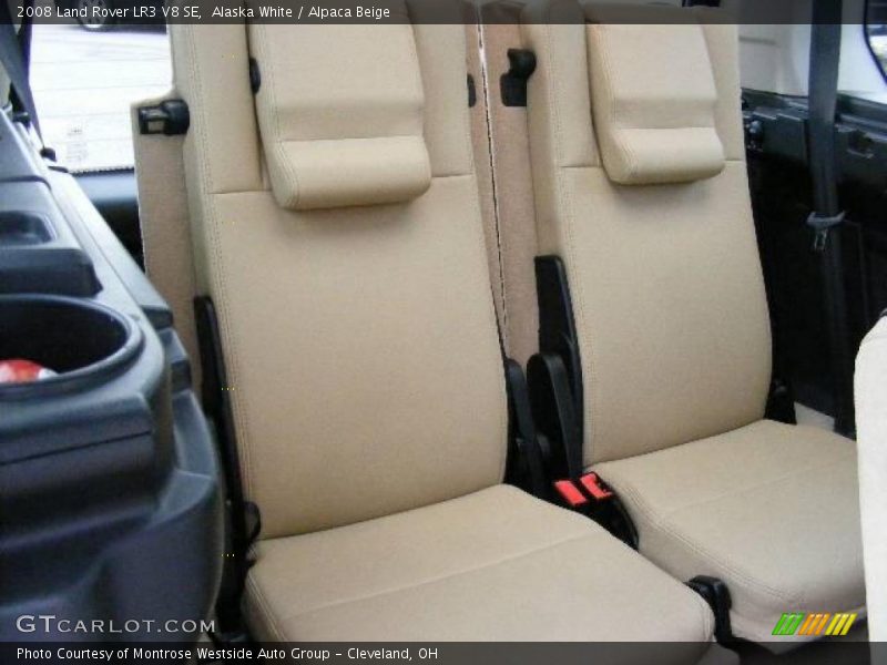 Alaska White / Alpaca Beige 2008 Land Rover LR3 V8 SE