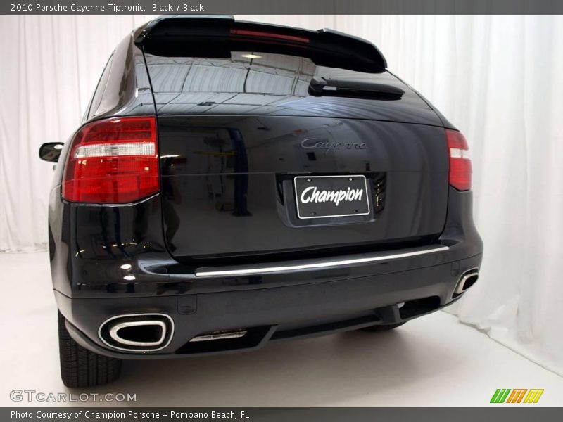 Black / Black 2010 Porsche Cayenne Tiptronic