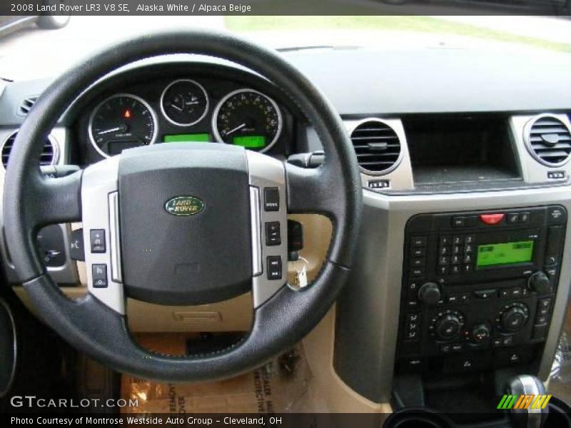 Alaska White / Alpaca Beige 2008 Land Rover LR3 V8 SE