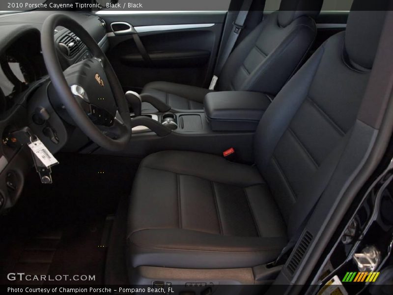 Black / Black 2010 Porsche Cayenne Tiptronic