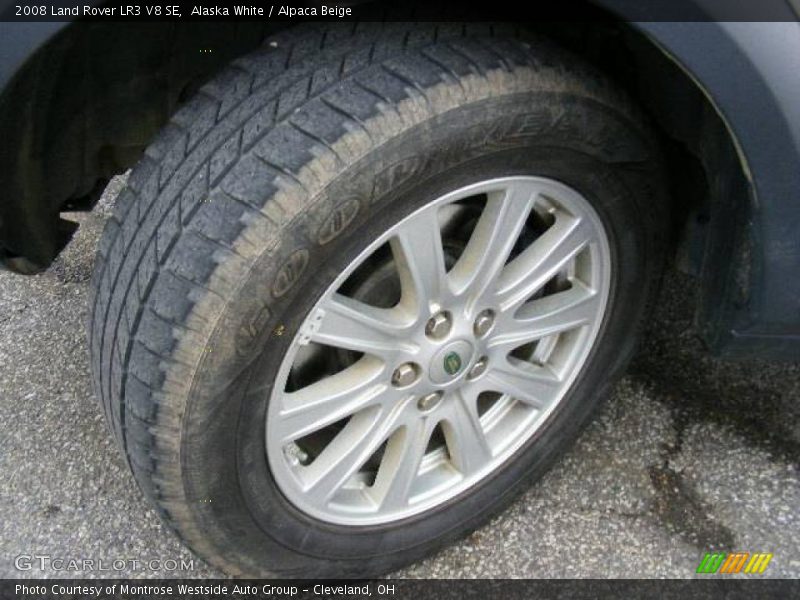Alaska White / Alpaca Beige 2008 Land Rover LR3 V8 SE