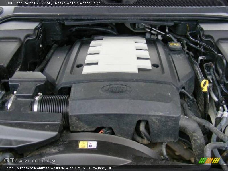 Alaska White / Alpaca Beige 2008 Land Rover LR3 V8 SE