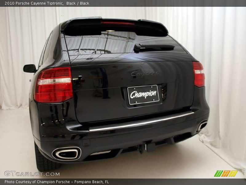 Black / Black 2010 Porsche Cayenne Tiptronic