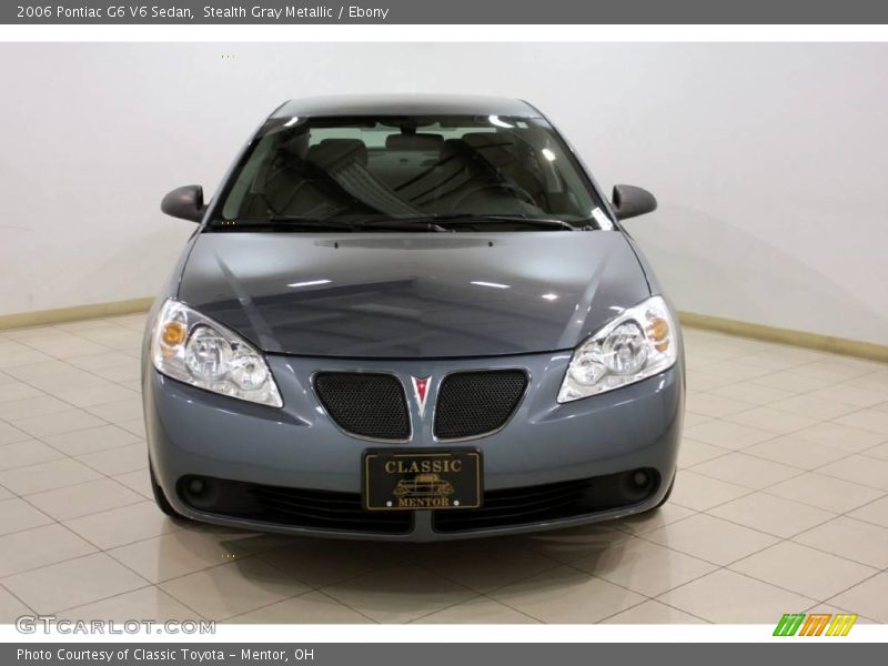 Stealth Gray Metallic / Ebony 2006 Pontiac G6 V6 Sedan