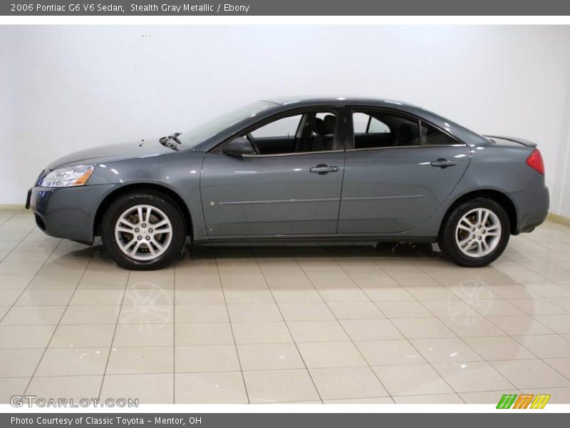 Stealth Gray Metallic / Ebony 2006 Pontiac G6 V6 Sedan