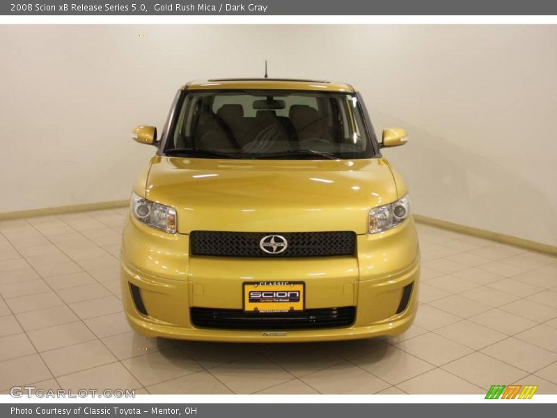Gold Rush Mica / Dark Gray 2008 Scion xB Release Series 5.0
