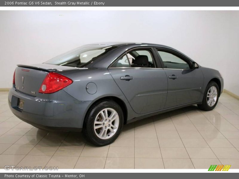Stealth Gray Metallic / Ebony 2006 Pontiac G6 V6 Sedan