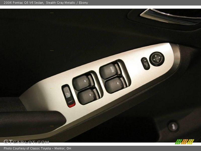 Stealth Gray Metallic / Ebony 2006 Pontiac G6 V6 Sedan