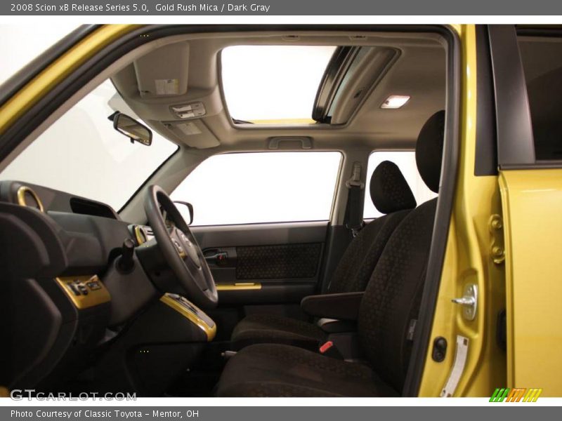 Gold Rush Mica / Dark Gray 2008 Scion xB Release Series 5.0