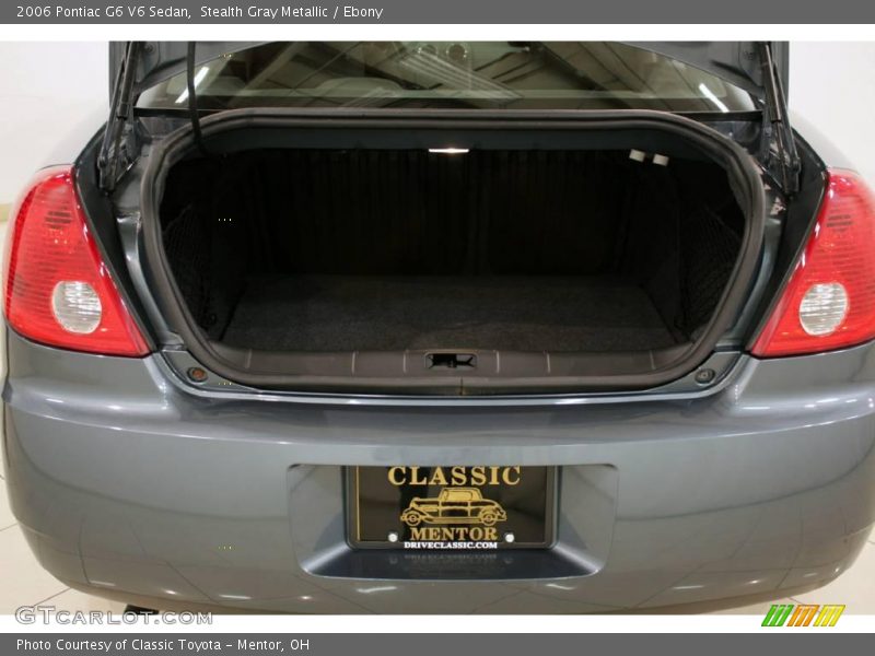 Stealth Gray Metallic / Ebony 2006 Pontiac G6 V6 Sedan