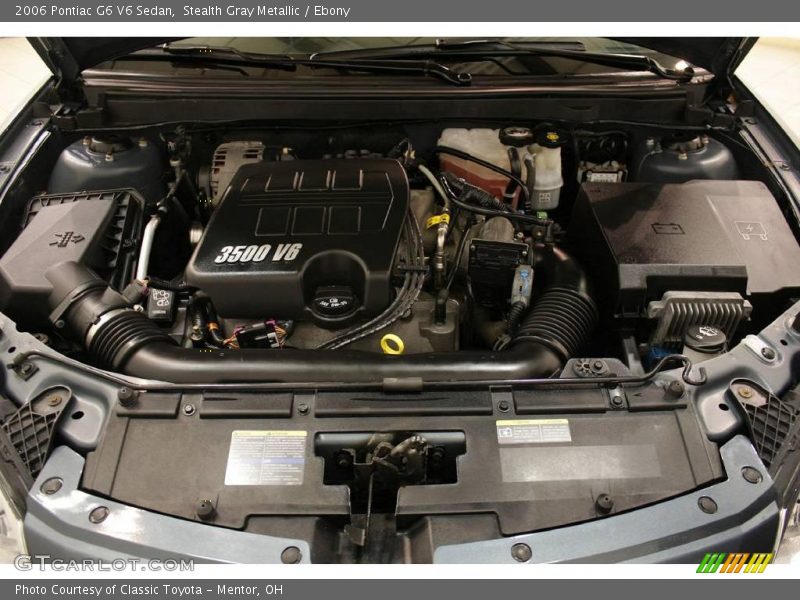 Stealth Gray Metallic / Ebony 2006 Pontiac G6 V6 Sedan