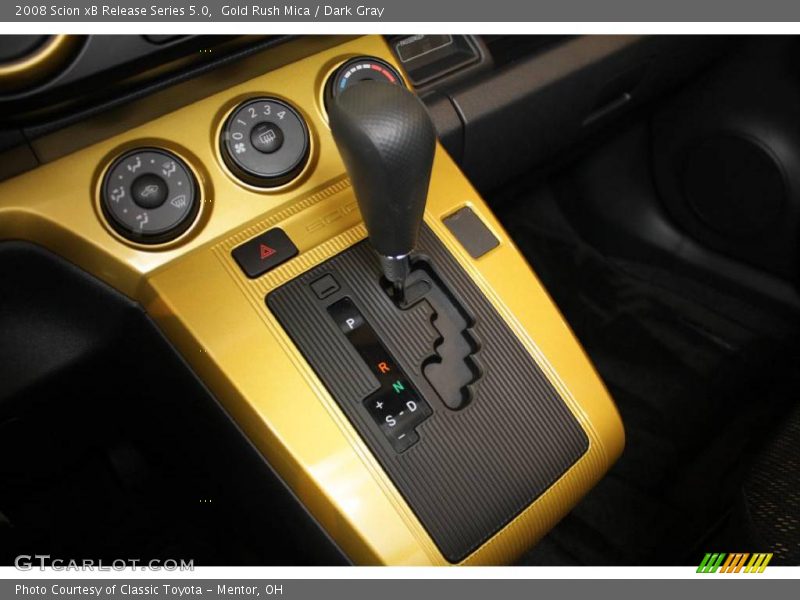 Gold Rush Mica / Dark Gray 2008 Scion xB Release Series 5.0