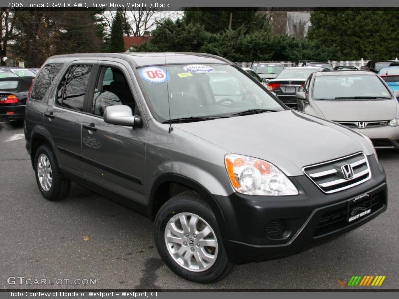 Silver Moss Metallic / Black 2006 Honda CR-V EX 4WD