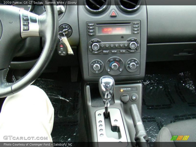 Summit White / Ebony 2009 Pontiac G6 GT Sedan