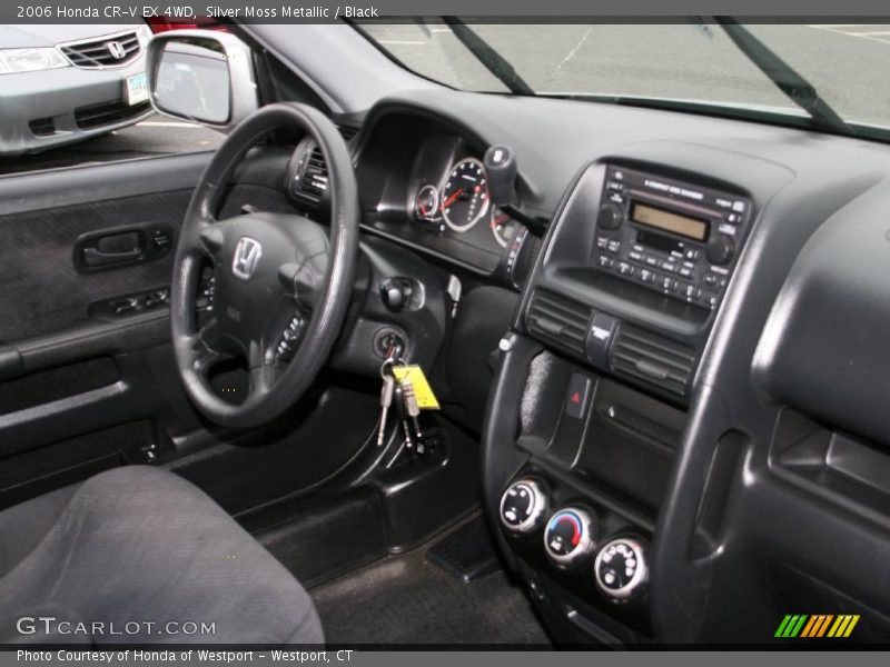 Silver Moss Metallic / Black 2006 Honda CR-V EX 4WD