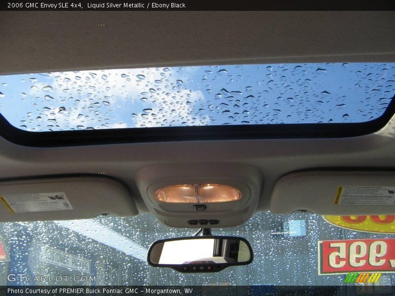 Liquid Silver Metallic / Ebony Black 2006 GMC Envoy SLE 4x4