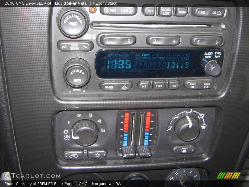 Liquid Silver Metallic / Ebony Black 2006 GMC Envoy SLE 4x4