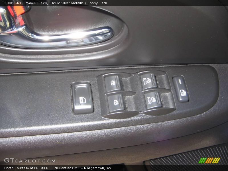 Liquid Silver Metallic / Ebony Black 2006 GMC Envoy SLE 4x4