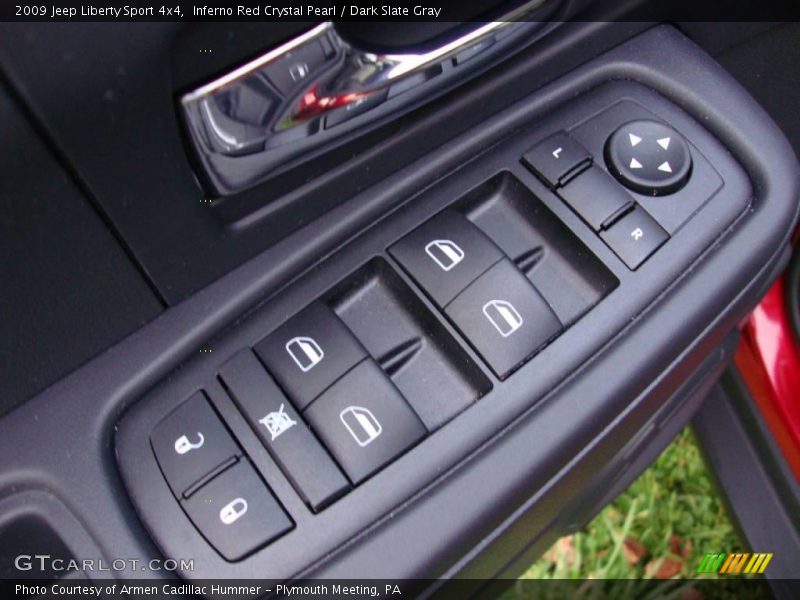 Inferno Red Crystal Pearl / Dark Slate Gray 2009 Jeep Liberty Sport 4x4