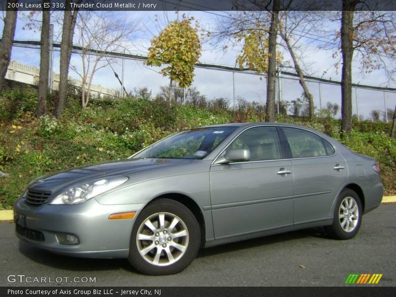 Thunder Cloud Metallic / Ivory 2004 Lexus ES 330