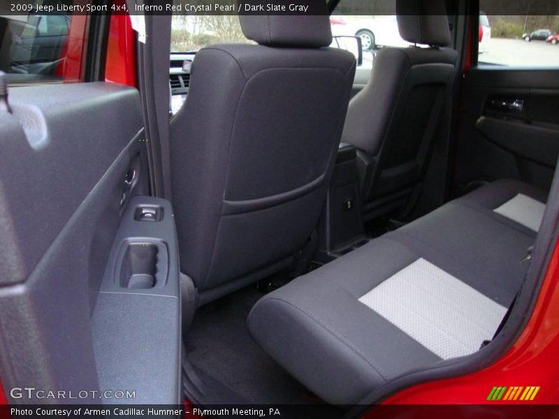 Inferno Red Crystal Pearl / Dark Slate Gray 2009 Jeep Liberty Sport 4x4