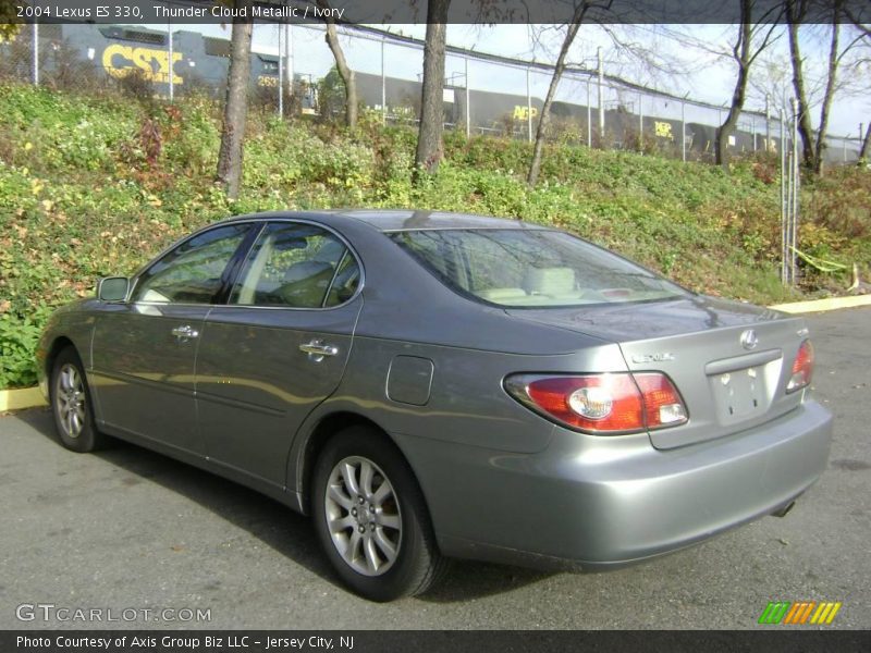 Thunder Cloud Metallic / Ivory 2004 Lexus ES 330